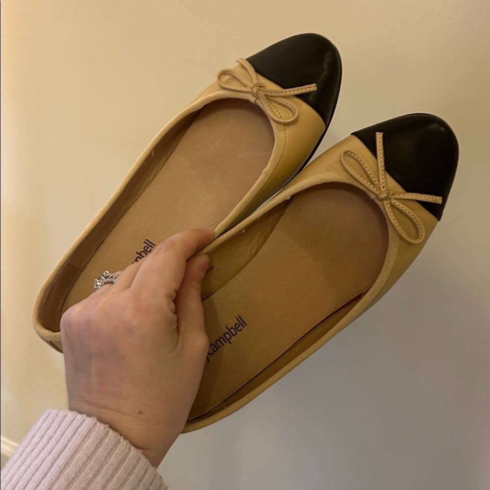 Jeffrey Campbell Arabesque Cap Toe Ballet Flats - Picture 2 of 7